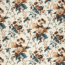 Load image into Gallery viewer, Lee Jofa De La Tour Fabric / Blu/Brow/Whi