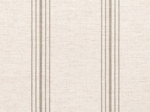 Crypton Water & Stain Resistant Nautical Stripe Off White Taupe Upholstery Fabric