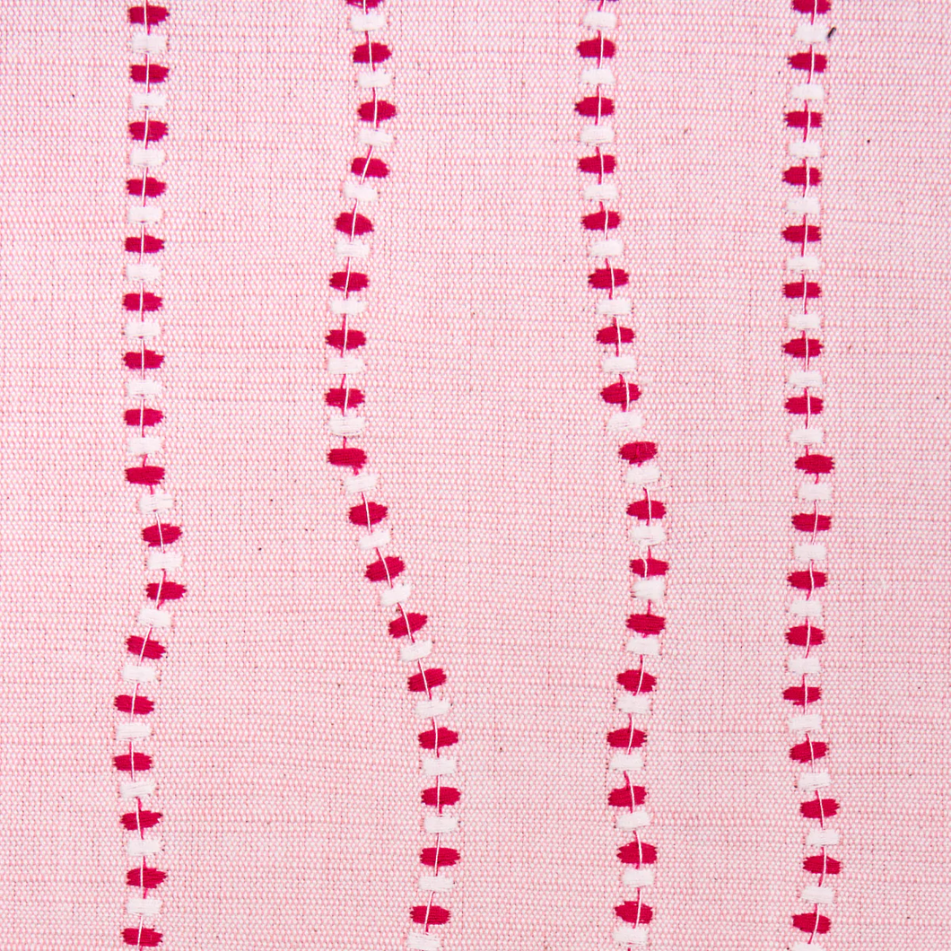Schumacher Elodie Embroidery Fabric 82232 / Rose