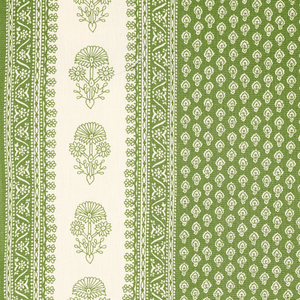 Schumacher Hyacinth Indoor/Outdoor Fabric 180731 / Leaf Green