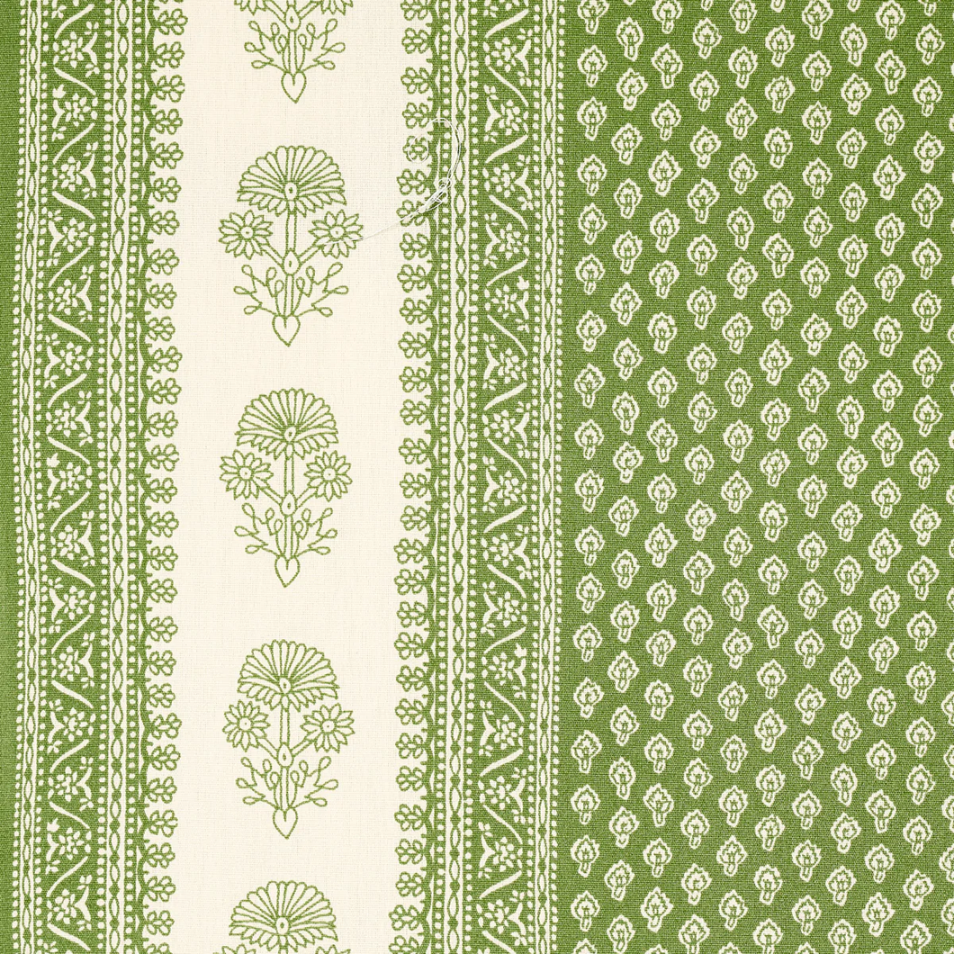 Schumacher Hyacinth Indoor/Outdoor Fabric 180731 / Leaf Green