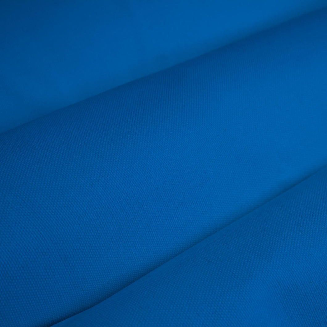 Heavy Duty Organic Cotton / Cotton Blend Cobalt Royal Blue Twill Upholstery Drapery Fabric