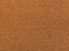 Load image into Gallery viewer, Reversible Rusty Red Beige Small Scale Check Geometric Chenille Mid Century Modern Upholstery Drapery Fabric
