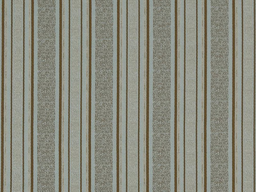 Seafoam Blue Brown Olive Stripe Upholstery Drapery Fabric