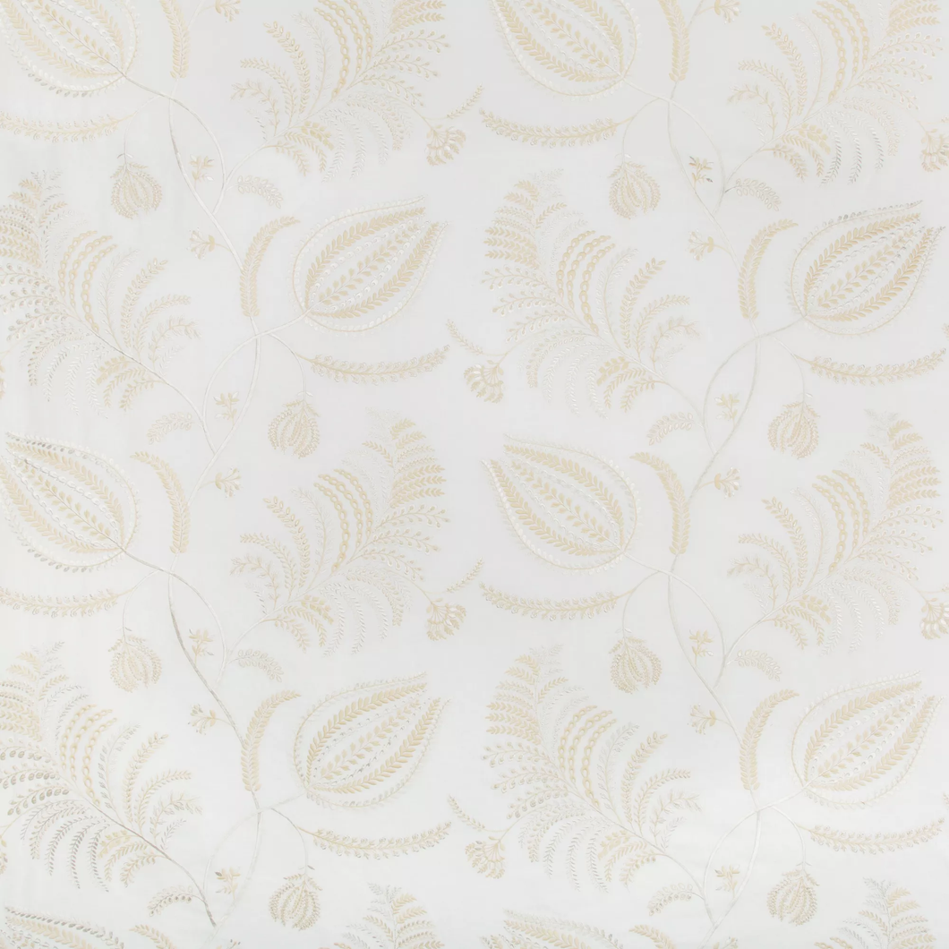 Lee Jofa Palmero Emb Fabric / Ivory/Beige