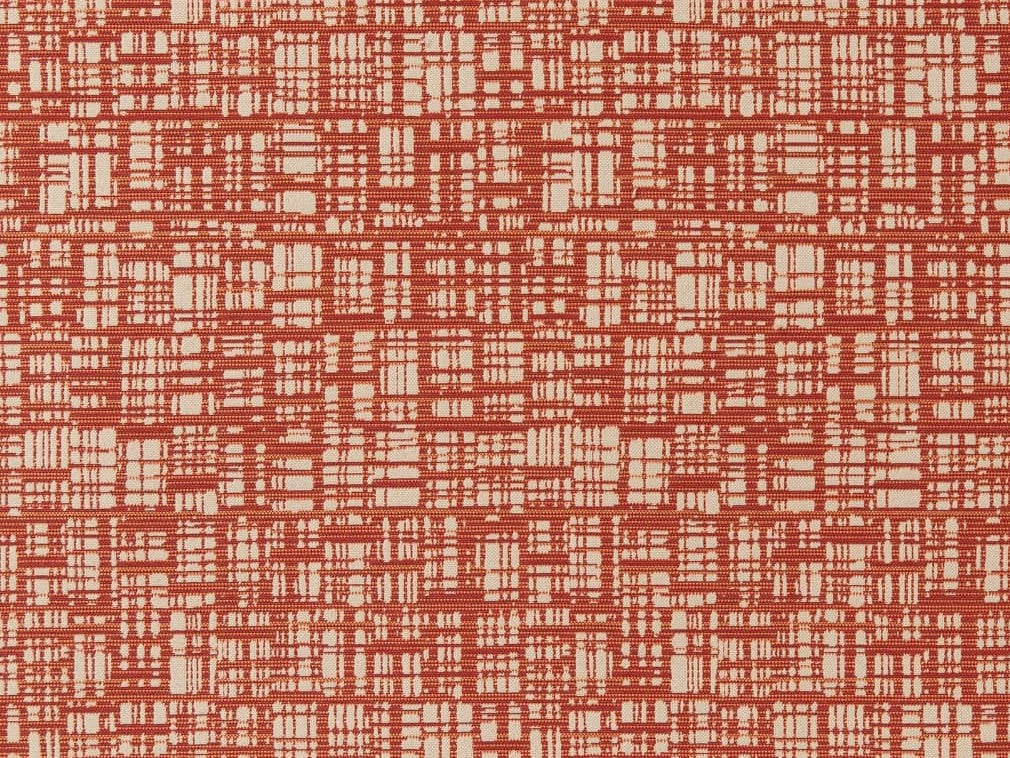 Heavy Duty Burnt Orange Beige Abstract MCM Upholstery Drapery Fabric