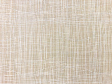 Load image into Gallery viewer, Designer Taupe Beige Off White Abstract MCM Mid Century Modern Upholstery Drapery Fabric