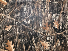 Load image into Gallery viewer, 56&quot; Wide Camo Camouflage Brown Army Woodland Rustic Marine Faux Leather Outdoor Vinyl