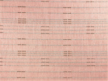 Load image into Gallery viewer, 1.75 Yds Designer Water &amp; Stain Resistant Mulberry Red Brown Black Stripe Upholstery Fabric