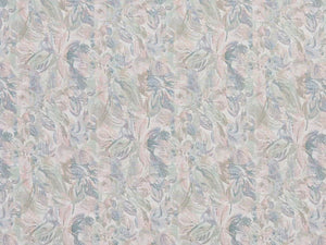 Heavy Duty Abstract Floral Tapestry Pink Green Mauve Blue Off White Upholstery Fabric