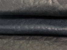 Load image into Gallery viewer, Heavy Duty Charcoal Grey Navy Blue Dark Brown Soft Faux Buffalo Leather Upholstery Vinyl
