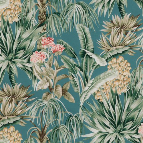 Lee Jofa Caluya Print Fabric / Lagoon