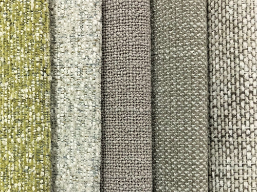 Crypton Stain Water Resistant Mid Century Modern Basketweave Tweed Chenille Gray Green Greige Neutral Upholstery Fabric RMCR X