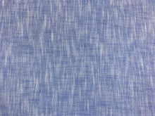 Load image into Gallery viewer, Designer Water &amp; Stain Resistant Small Scale Woven Royal Blue White MCM Tweed Upholstery Fabric