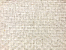 Load image into Gallery viewer, Linen Blend Beige Oatmeal Water &amp; Stain Resistant Crypton Neutral Upholstery Drapery Fabric / Linen