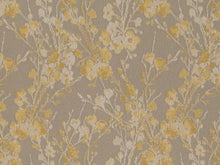 Load image into Gallery viewer, Heavy Duty Floral Tapestry Abstract Mustard Yellow Greige Ivory Upholstery Fabric