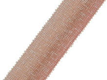Load image into Gallery viewer, 2.5" Wide Rose Champagne Neutral Beige Ombre Woven Textured Drapery Tape Trim