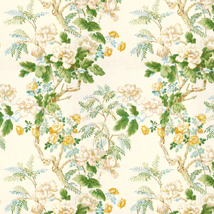 Lee Jofa Chinese Peony  Fabric / Gold