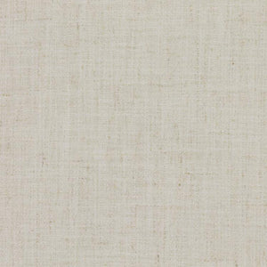 Barrister Cream Upholstery Minimalist Linen Poly Fabric / Froth