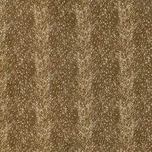 Load image into Gallery viewer, Deer Fawn Animal Pattern Brown Chenille Upholstery Fabric / FT17