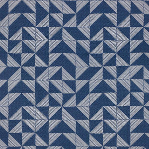 3 Colors Graphic Geometric Upholstery Fabric Black Gray Blue Purple / FT14