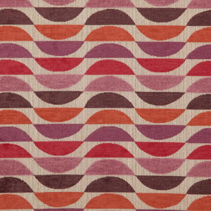 South Beach Fabric Art Deco Modern Geometric Chenille Upholstery Fabric