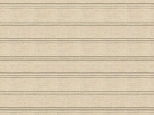 Load image into Gallery viewer, Kelly Wearstler Ojai Outdoor Dune Gray Beige Ivory Stripe Water &amp; Stain Resistant Upholstery Fabric