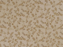 Load image into Gallery viewer, Heavy Duty Floral Beige Gold Ivory Brown Upholstery Drapery Fabric