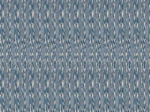 Beige French Blue Teal Faux Bois Abstract Upholstery Drapery Fabric