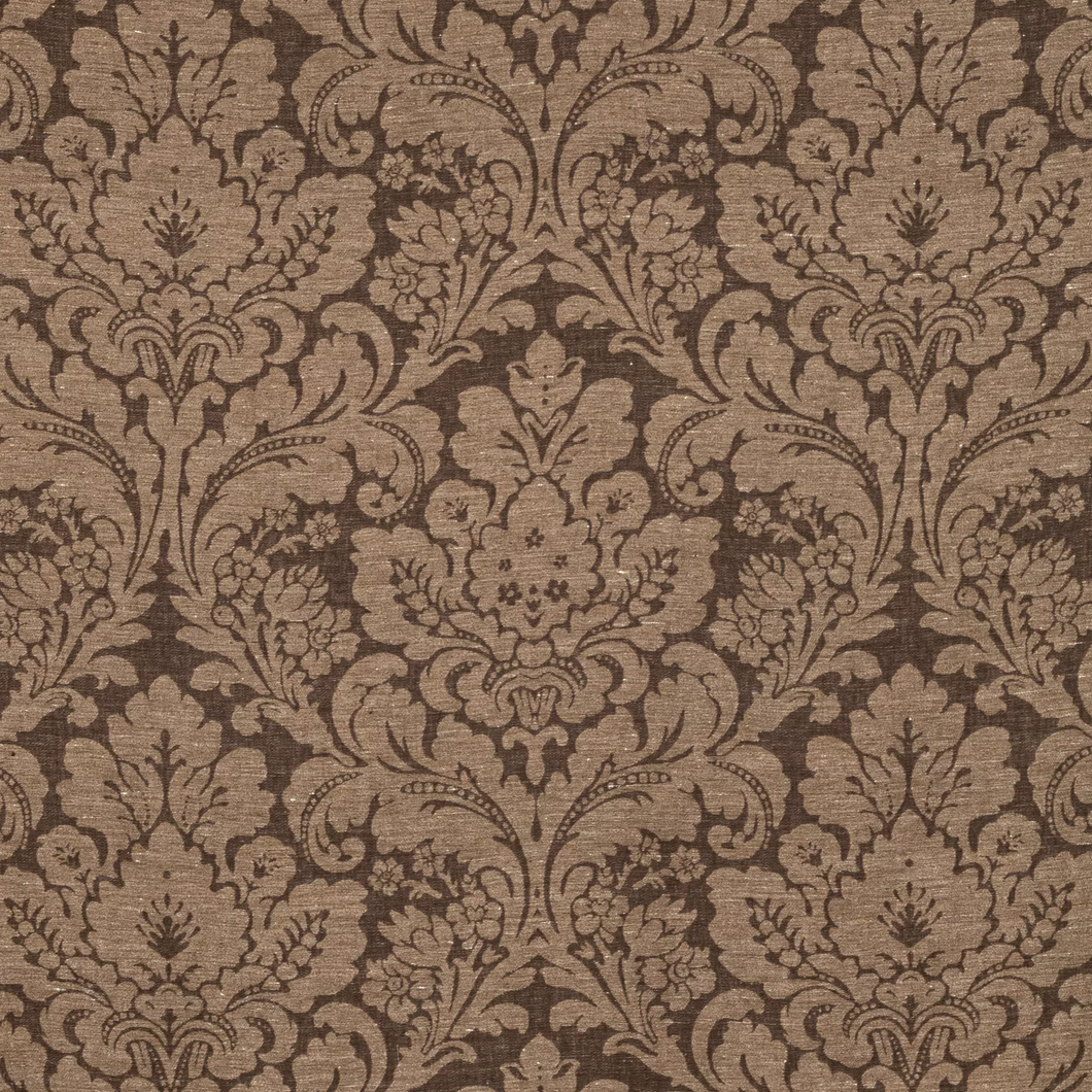 Lee Jofa Acanthus Damask Fabric / Sable