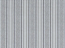 Load image into Gallery viewer, French Blue Grey Stripe Upholstery Drapery Fabric