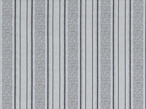 French Blue Grey Silver Stripe selling Upholstery Drapery Fabric