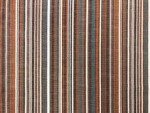 Load image into Gallery viewer, Mark Alexander - Vista - M585/05 Berry Indoor Outdoor Linen Blend Mocha Brown Beige Teal Grey Cream Burnt Orange Upholstery Drapery Fabric