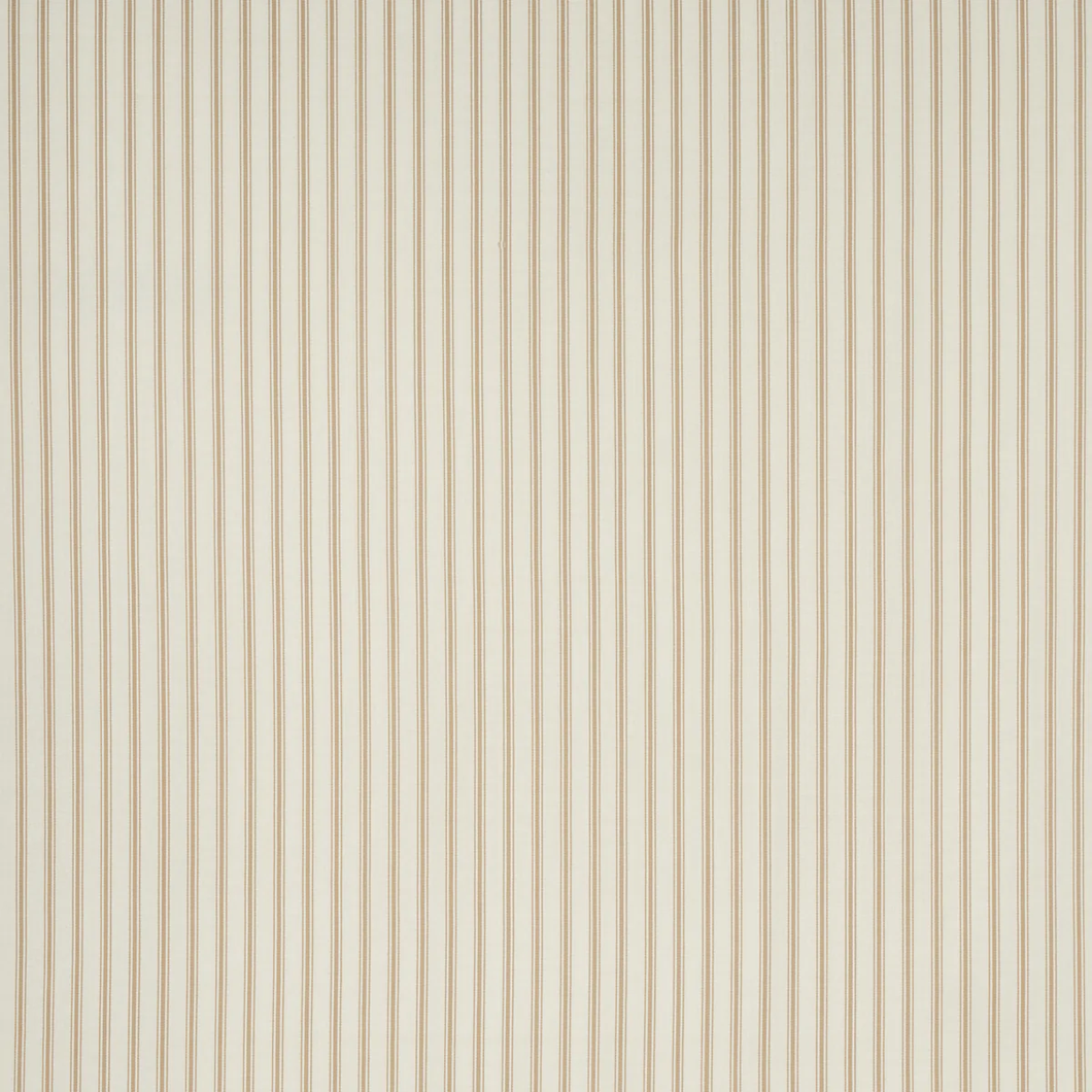 Schumacher Marquet Ticking Stripe Fabric 82202 / Sand