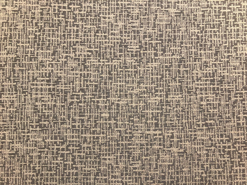 Calvin Fabrics Connection Grey Matter Abstract Geometric Mid Century Modern Upholstery Fabric