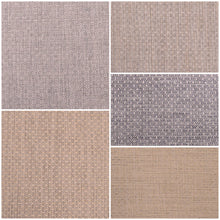 Load image into Gallery viewer, Water &amp; Stain Resistant MCM Light Pewter Greige Steel Grey Dove Beige Mid Century Modern Tweed Upholstery Fabric