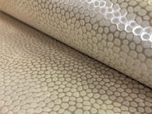 Load image into Gallery viewer, Joseph Noble Quellon 3850 Cream Shimmery Metallic Abstract Faux Leather Upholstery Vinyl