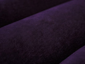 2 Yds Order Minimum Eggplant Purple Genuine Mohair Velvet