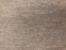 Load image into Gallery viewer, Scalamandre Nobel Pewter Gray Stripe Textured Water &amp; Stain Resistant Upholstery Velvet