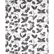 Load image into Gallery viewer, Schumacher Orchids Have Dreams Fabric 180510 / Soft Black