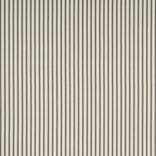Load image into Gallery viewer, Schumacher Marquet Ticking Stripe Fabric 82201 / Carbon