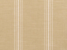 Load image into Gallery viewer, Crypton Water &amp; Stain Resistant Nautical Stripe Beige Off White Upholstery Fabric