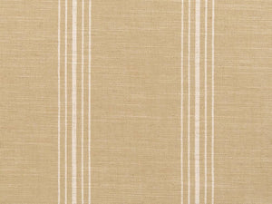 Crypton Water & Stain Resistant Nautical Stripe Beige Off White Upholstery Fabric