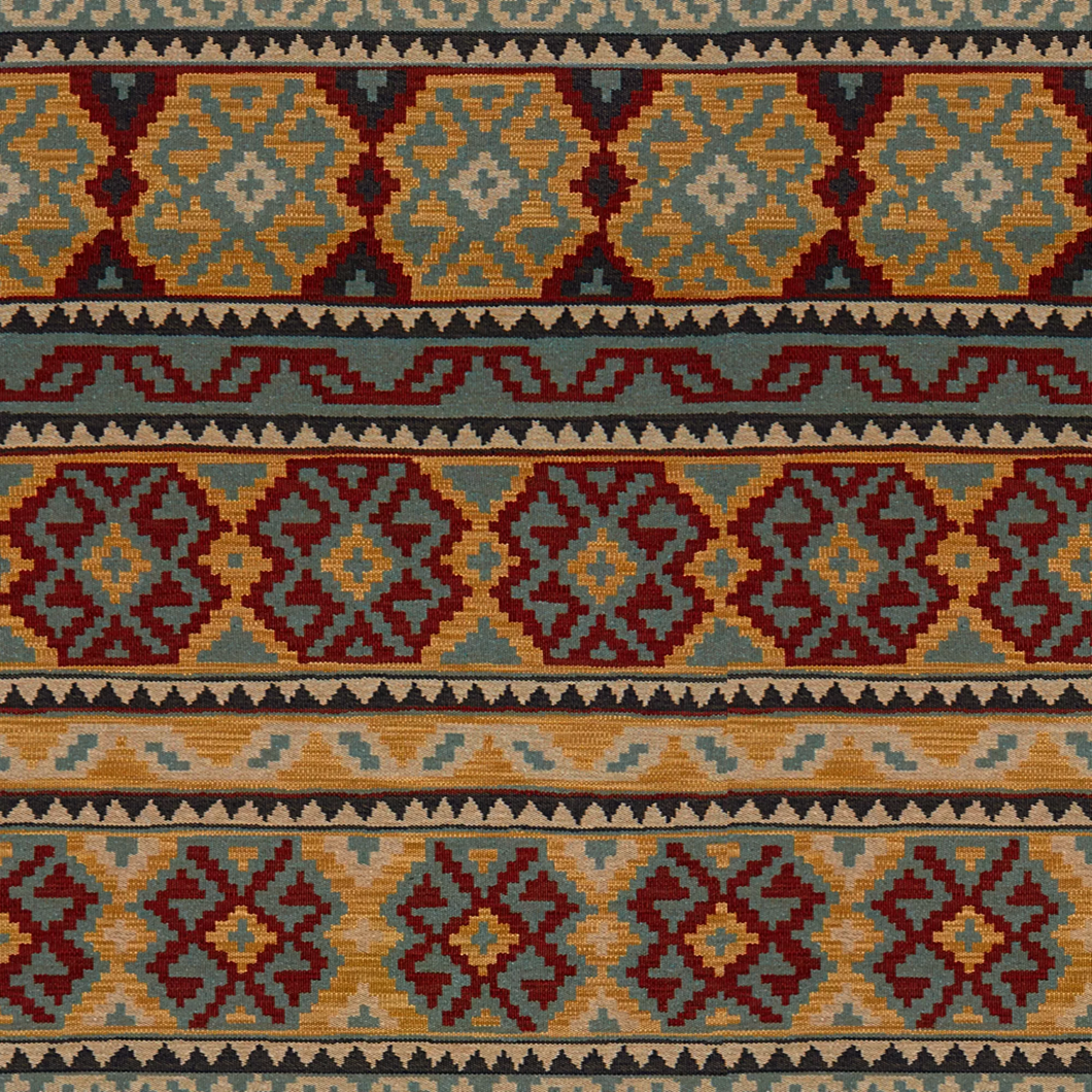 Lee Jofa Kekoua Fabric / Capri/Ochre