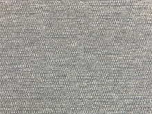 Load image into Gallery viewer, Designer Water &amp; Stain Resistant Steel Blue Grey Beige Ivory MCM Chenille Upholstery Fabric