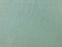 Load image into Gallery viewer, Designer Water &amp; Stain Resistant Seafoam Green Beige Linen Blend Canvas Upholstery Drapery Fabric