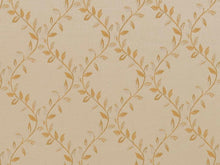 Load image into Gallery viewer, Heavy Duty Leaf Brocade Ivory Wheat Beige Off White Upholstery Drapery Fabric