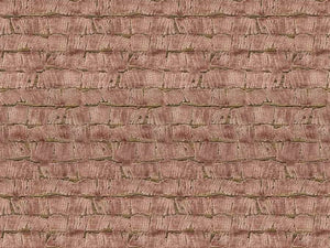 Designer Mauve Beige Abstract Cut Velvet Upholstery Fabric