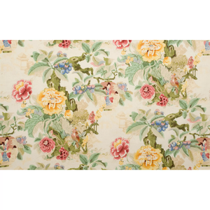 Lee Jofa Chinese Lantern Fabric / Lemon