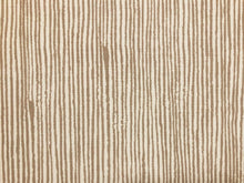 Load image into Gallery viewer, 1.6 Yards Kelly Wreastler Groundworks Fabric Vertex Linen Outdoor Stripe Beige Ivory Upholstery Drapery Fabric